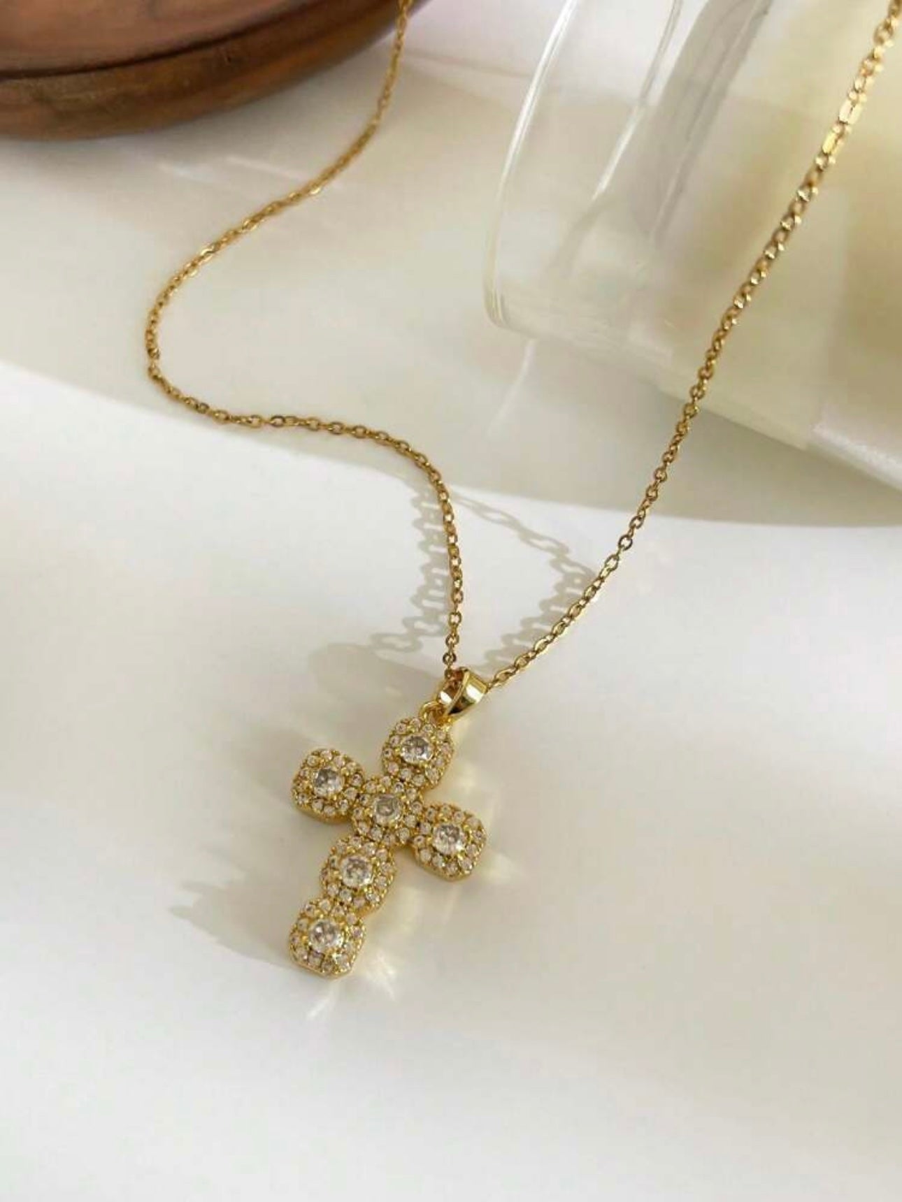 Collana Croce Oro