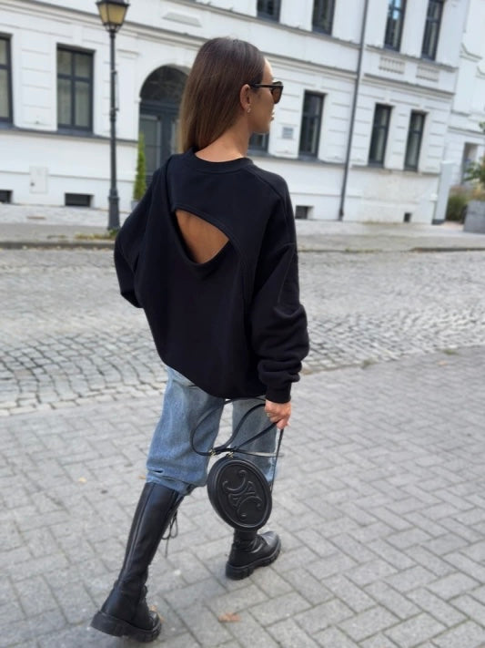 Abito Felpa Black