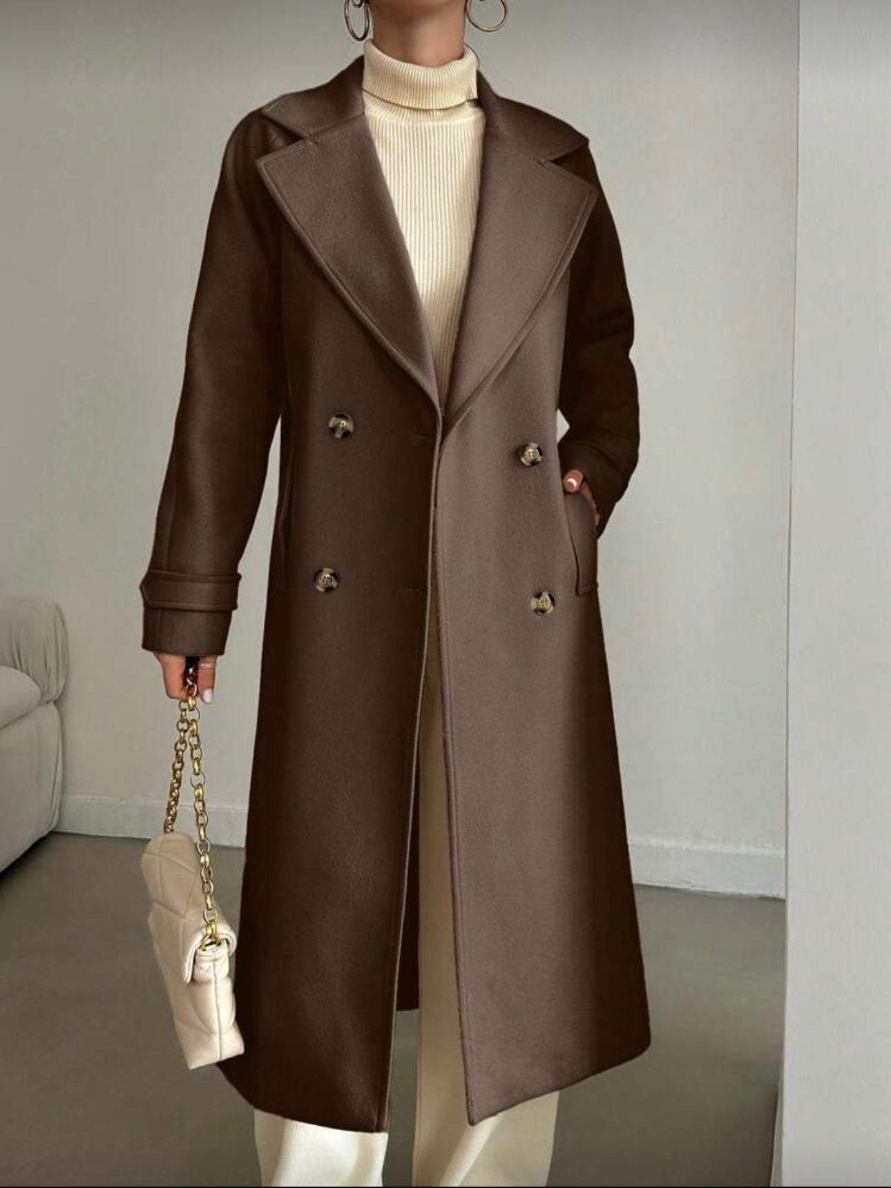 Cappotto Cold Brown