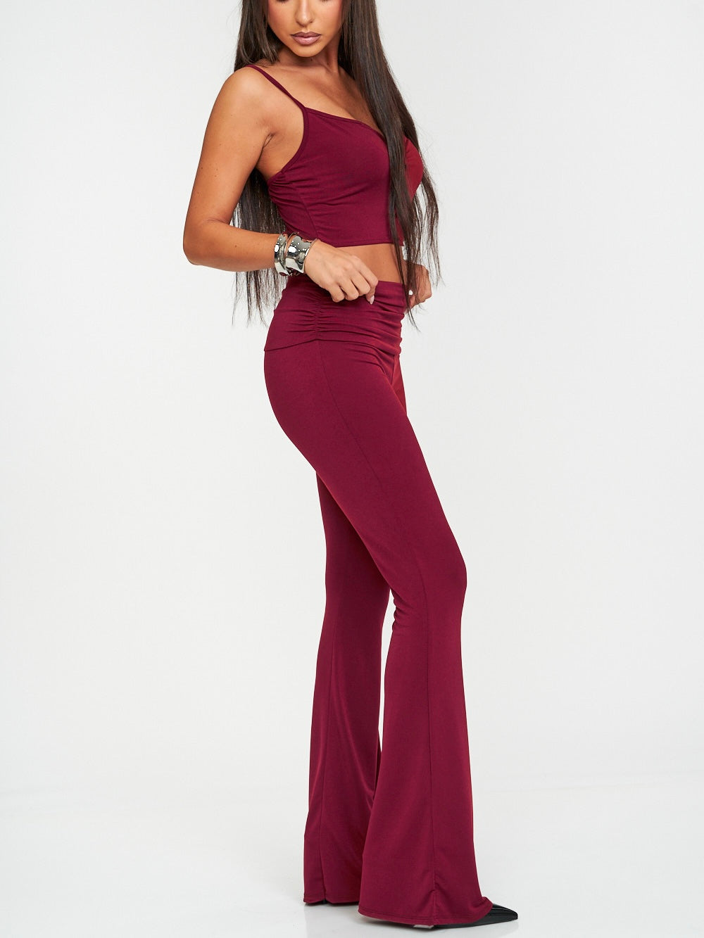 Pantaloni Sandy Wine
