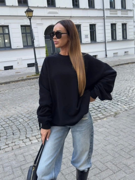 Abito Felpa Black