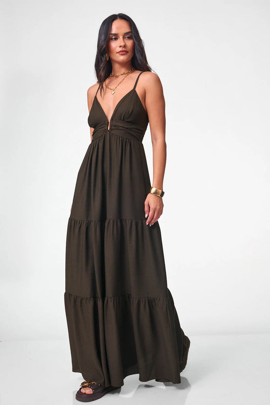 Abito Roxy Brown