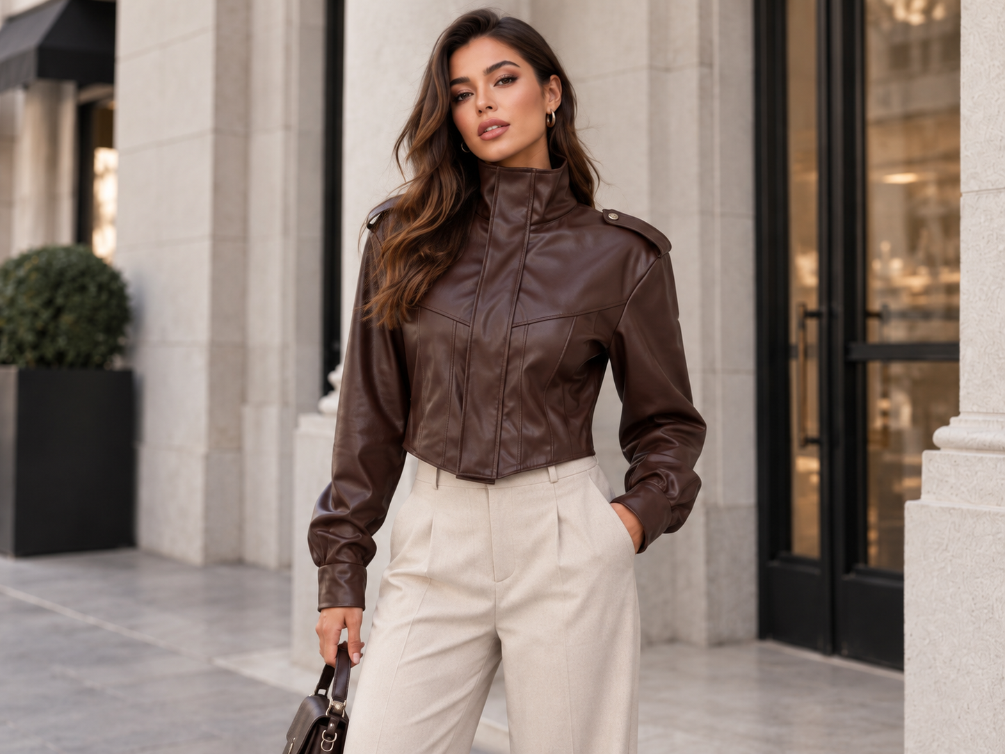 Cappotto Jasmine Brown