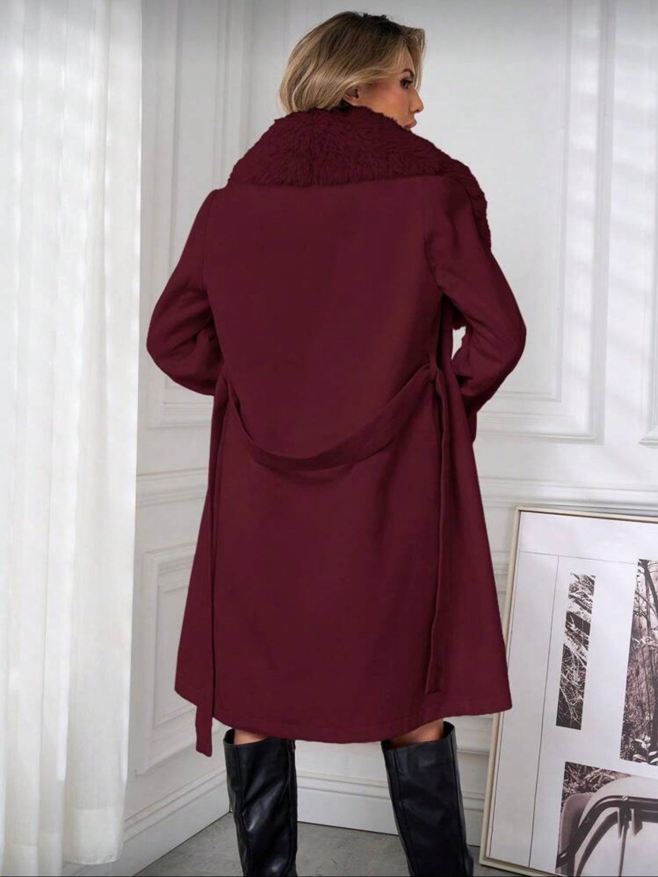 Cappotto Pelliccia Wine