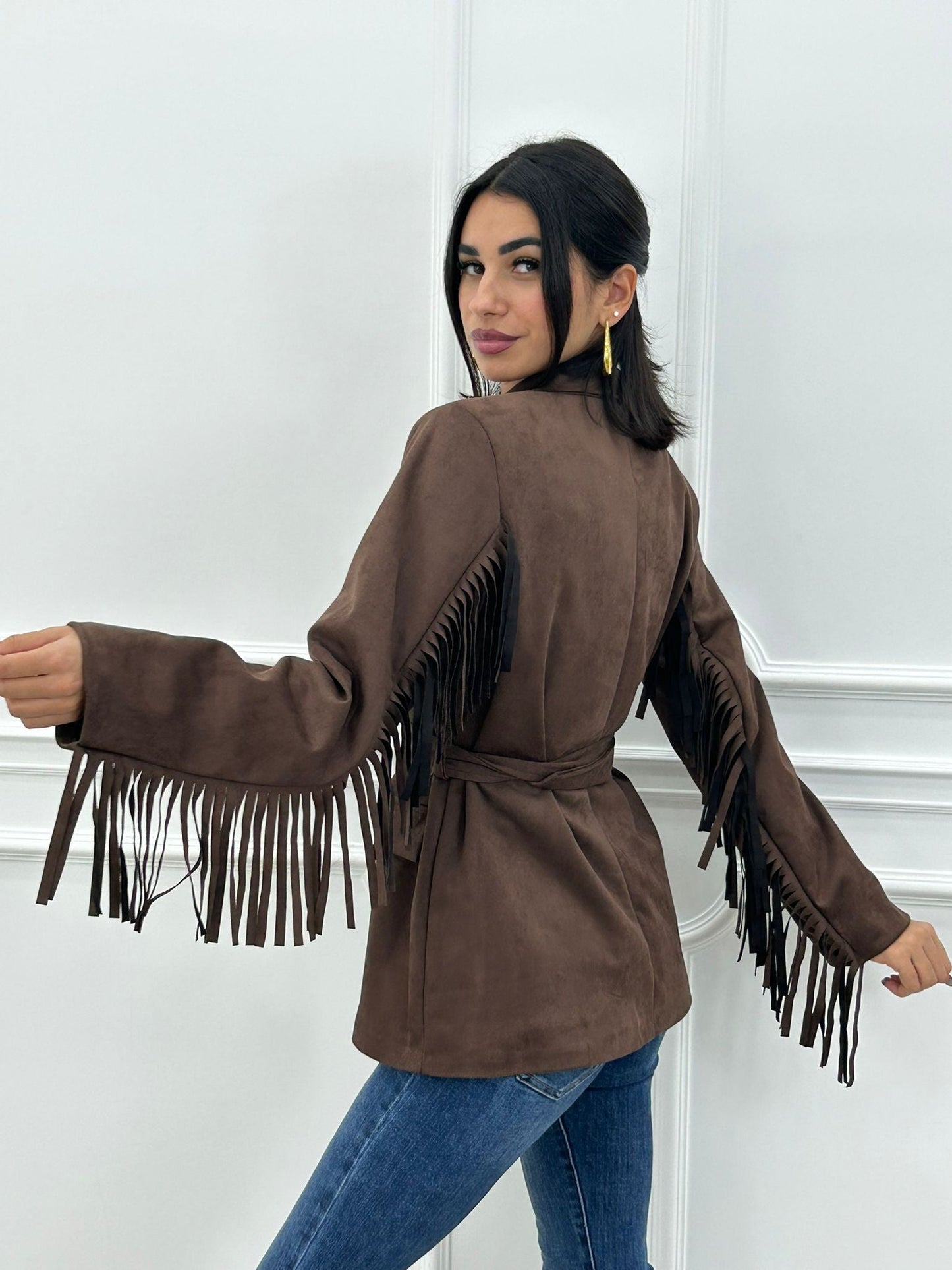 Giacca Texas Brown