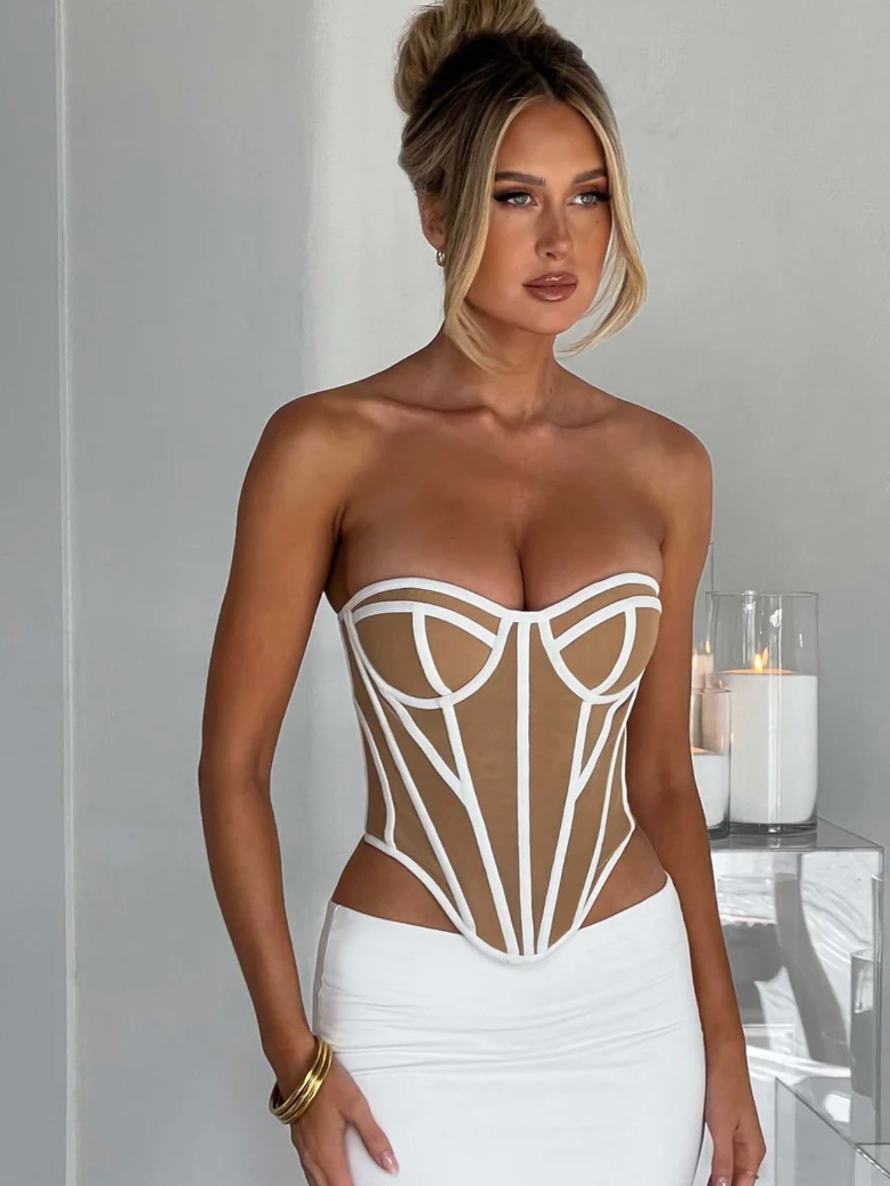 Corpetto Luxury White