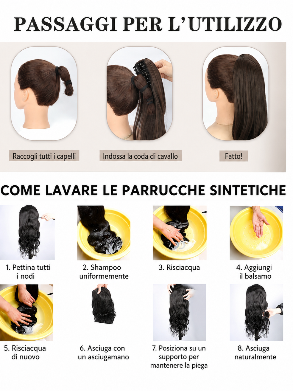 Extension Capelli Mossi Biondi