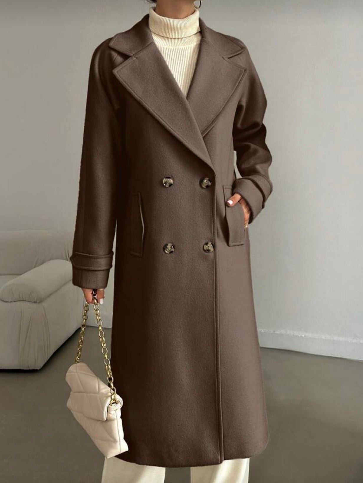Cappotto Cold Brown