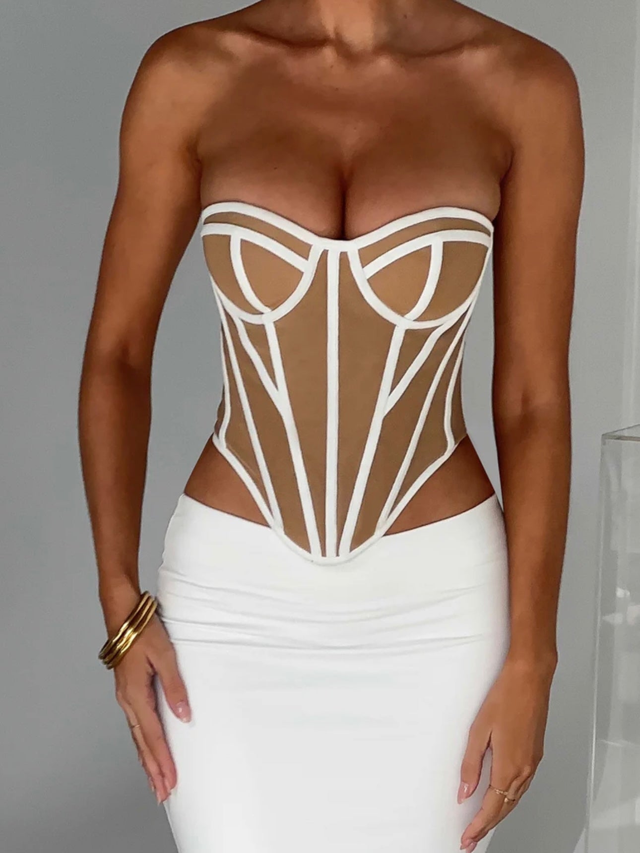Corpetto Luxury White