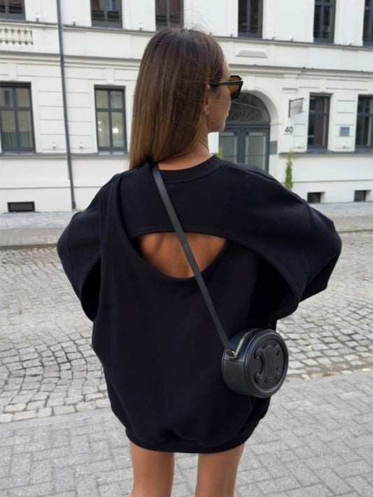 Abito Felpa Black