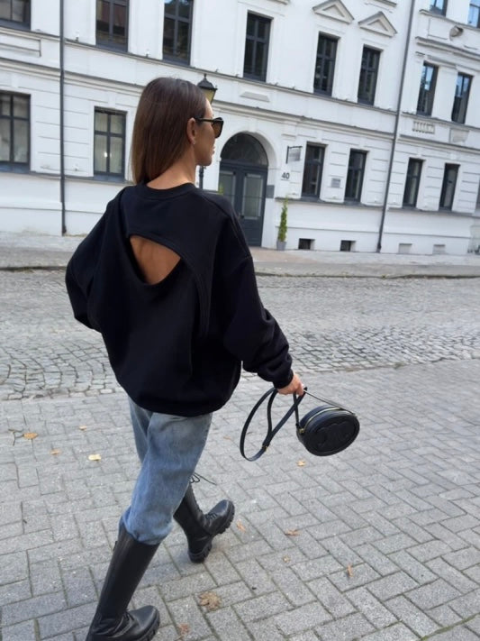 Abito Felpa Black