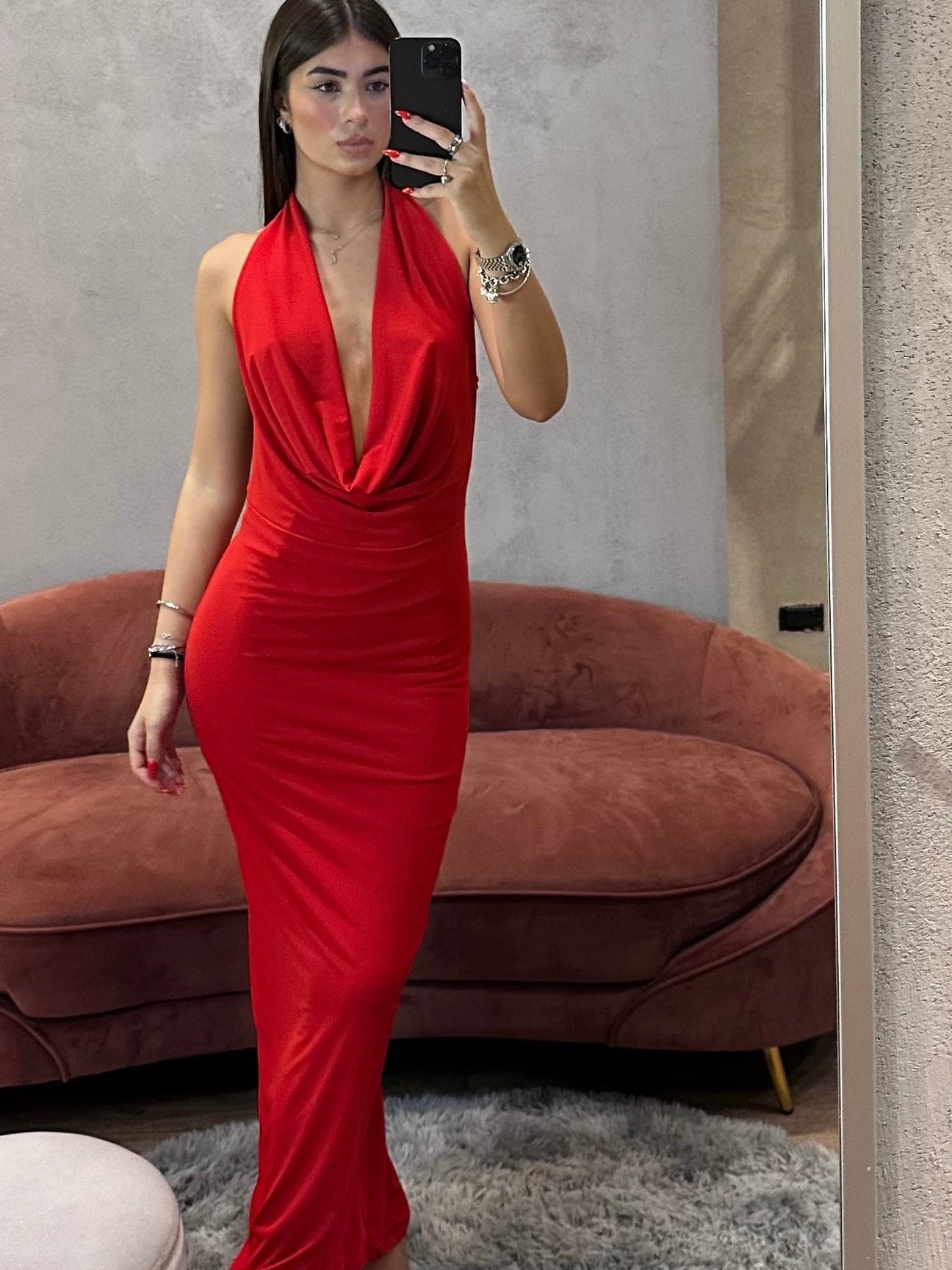 Abito Imperial Rosso