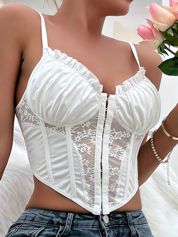 Corpetto Lady White