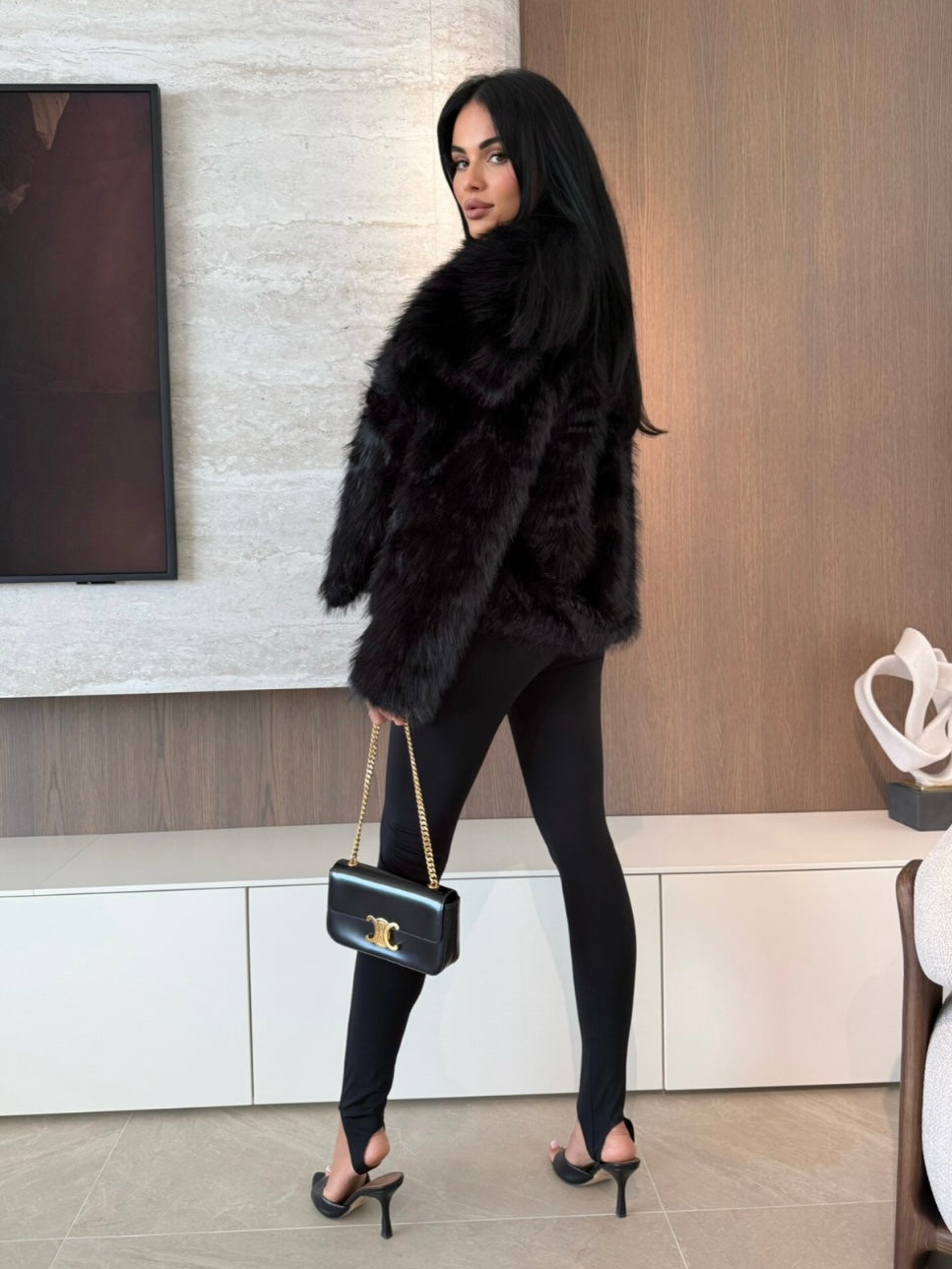 Pelliccia Snow Black