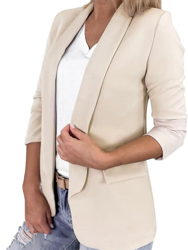 Giacca Basic Beige