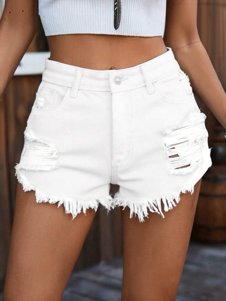 Shorts Strappi White