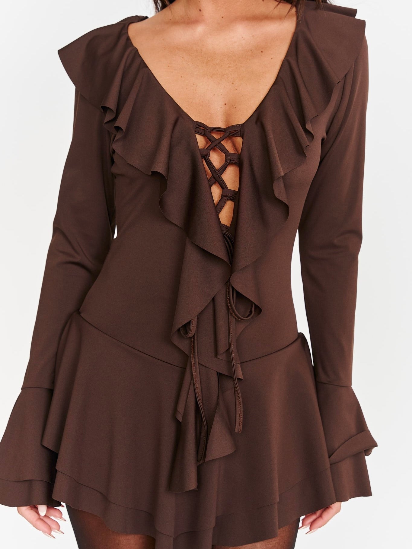 Abito Lara Brown - abito donna - DivaModaMilano