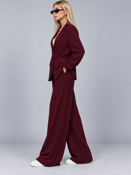 Tailleur Soft Wine, dettaglio del design