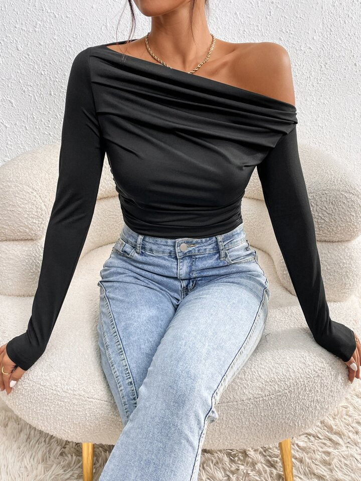 Maglia Cloè Black - body donna - DivaModaMilano