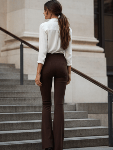 Pantalone Cool Brown - pantalone donna - DivaModaMilano