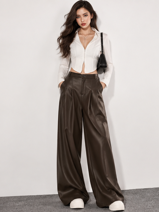 Pantalone Giada Brown