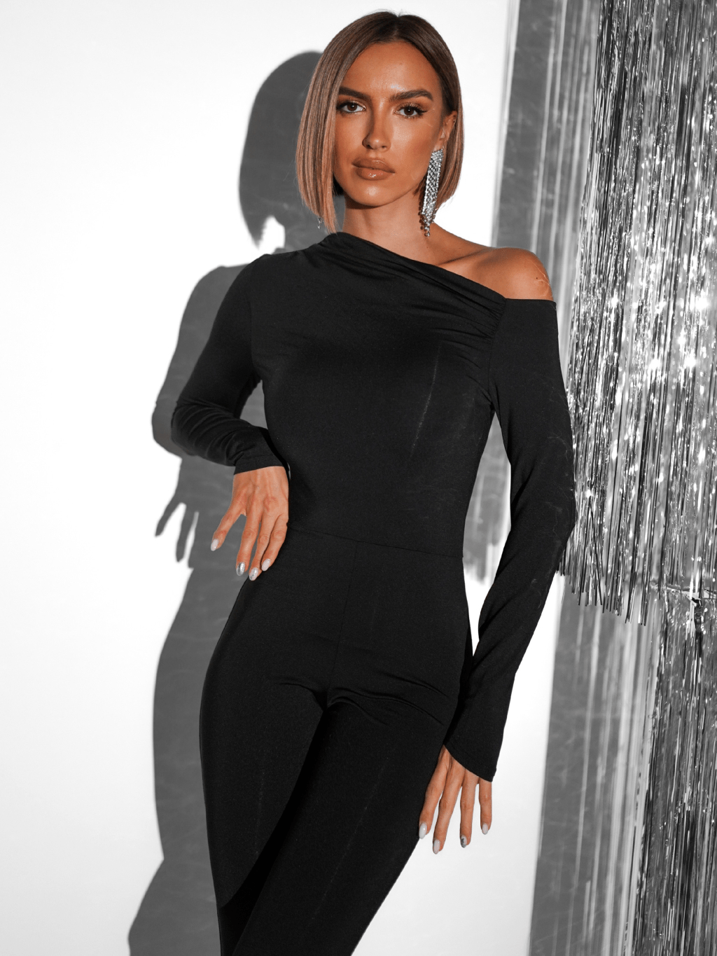 Tuta Cloe Black - abito donna - DivaModaMilano