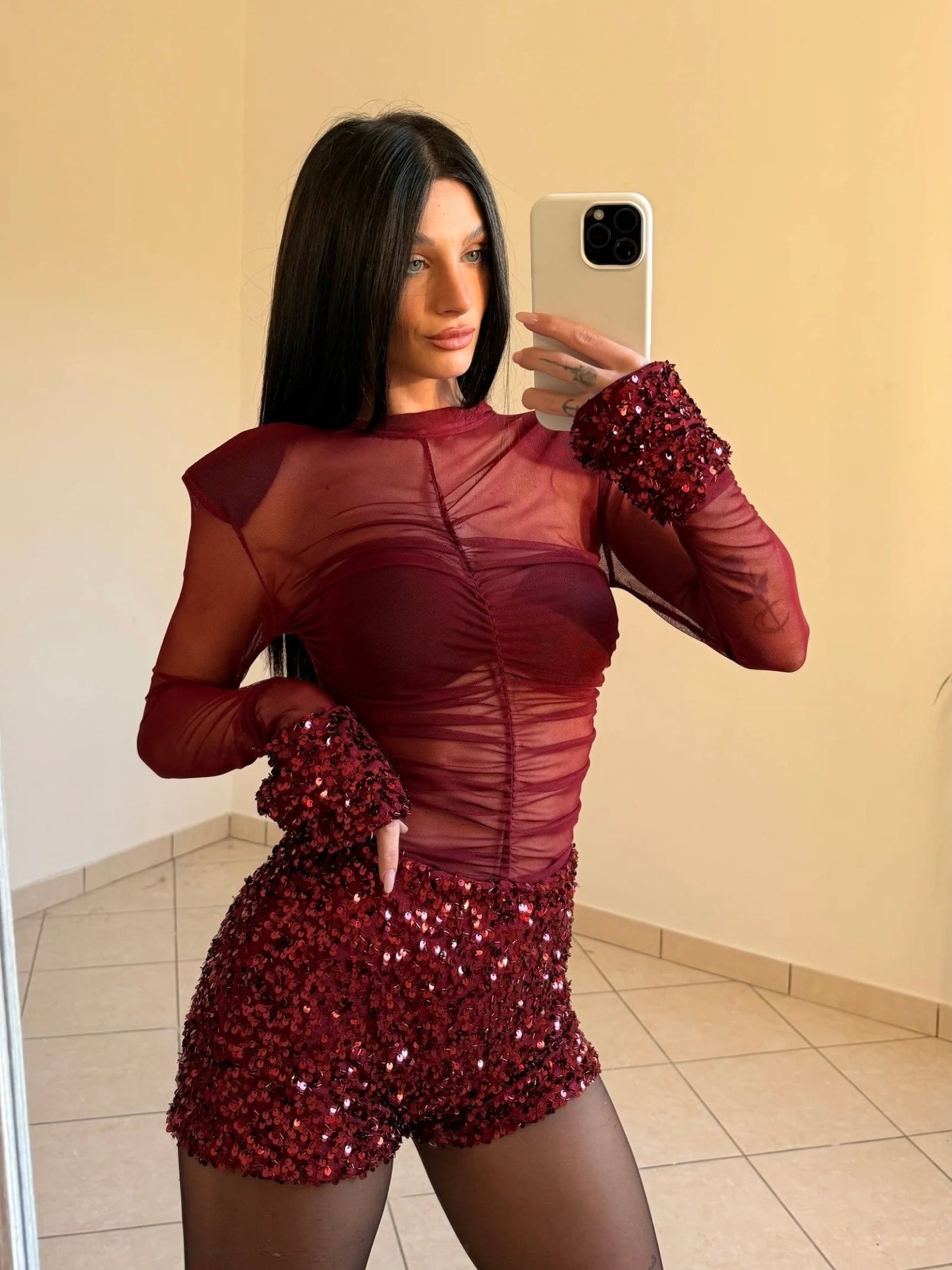 Tuta Felix Wine - abito donna - DivaModaMilano