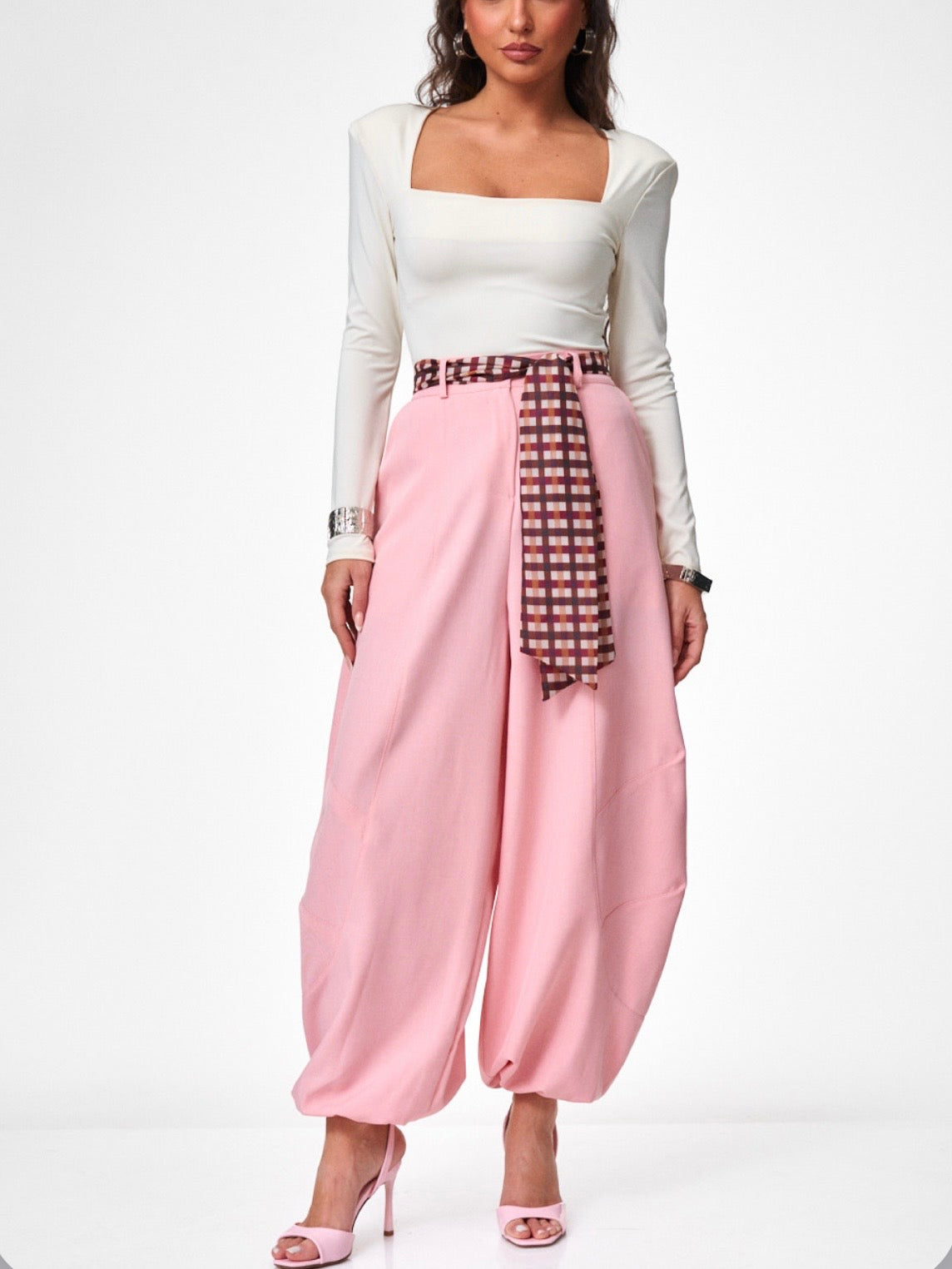 Pantalone Over Pink