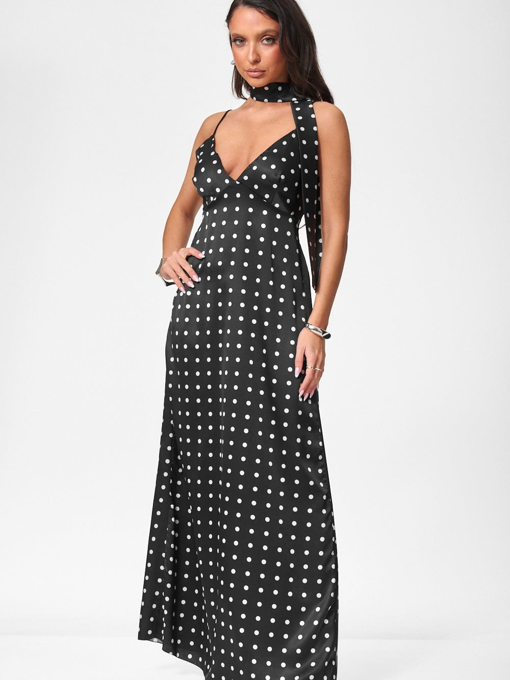 Abito Pois Black