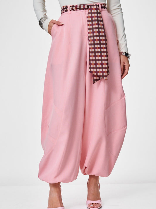 Pantalone Over Pink