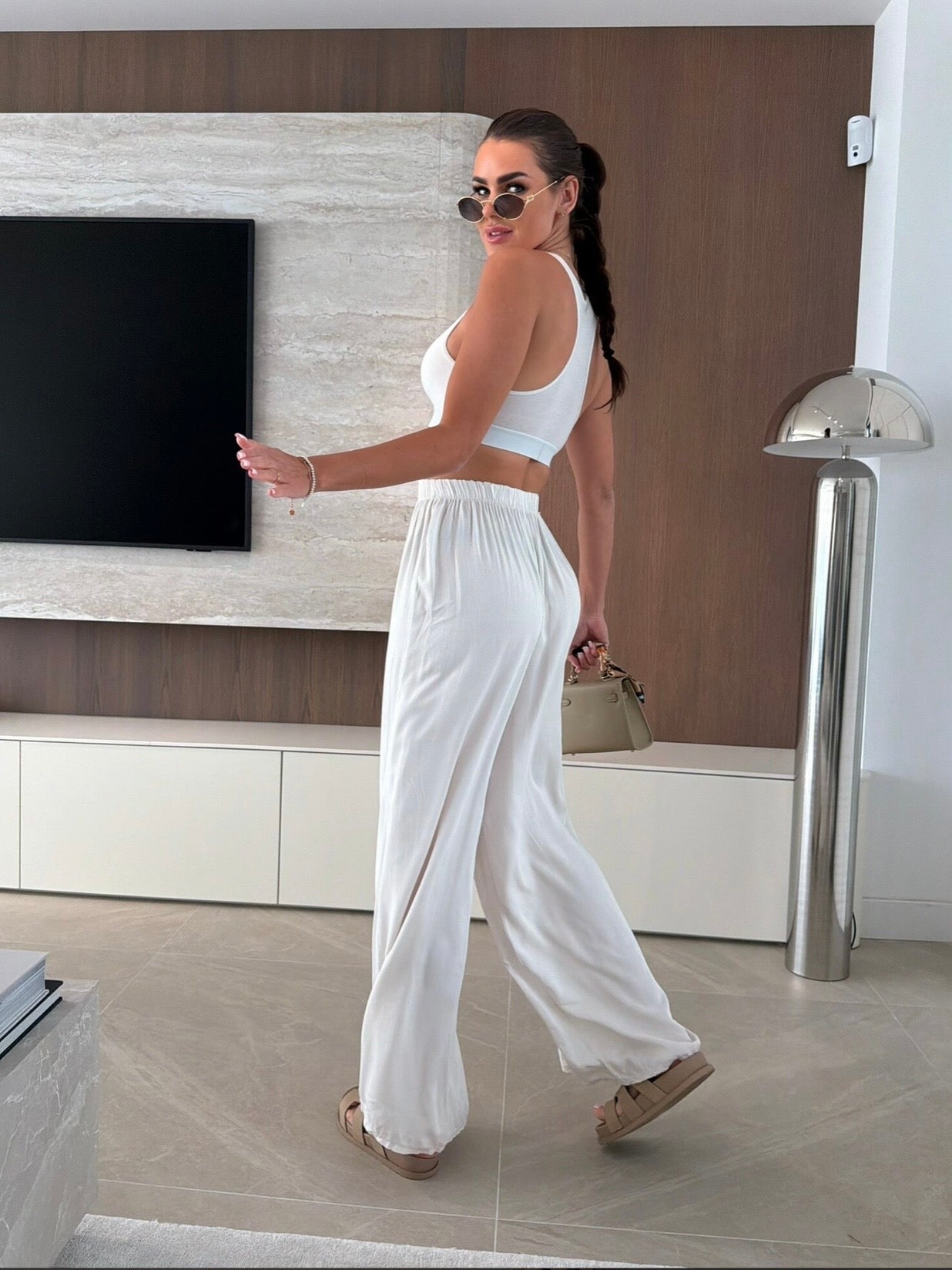 Pantalone Fresh White