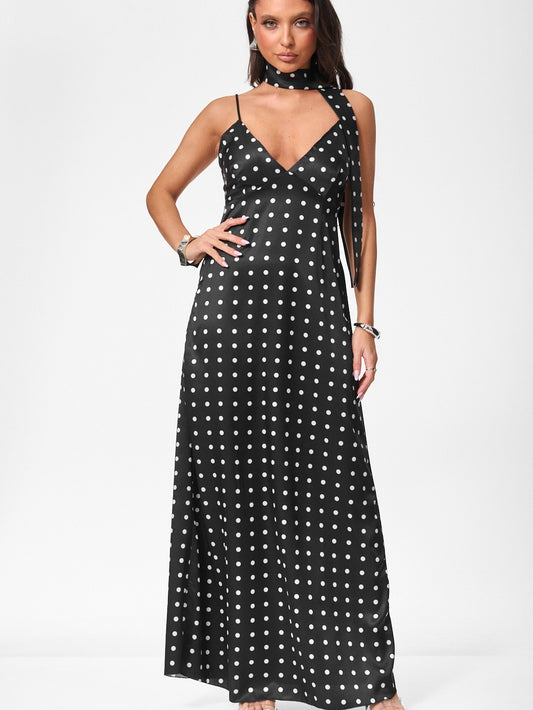 Abito Pois Black