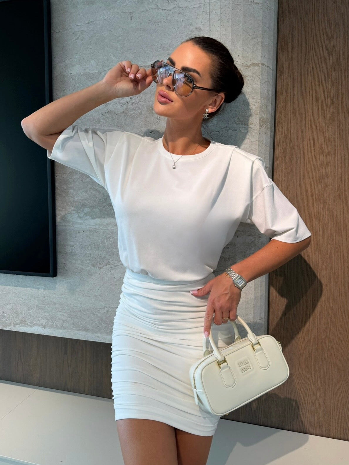 Abito Raquel Mini White