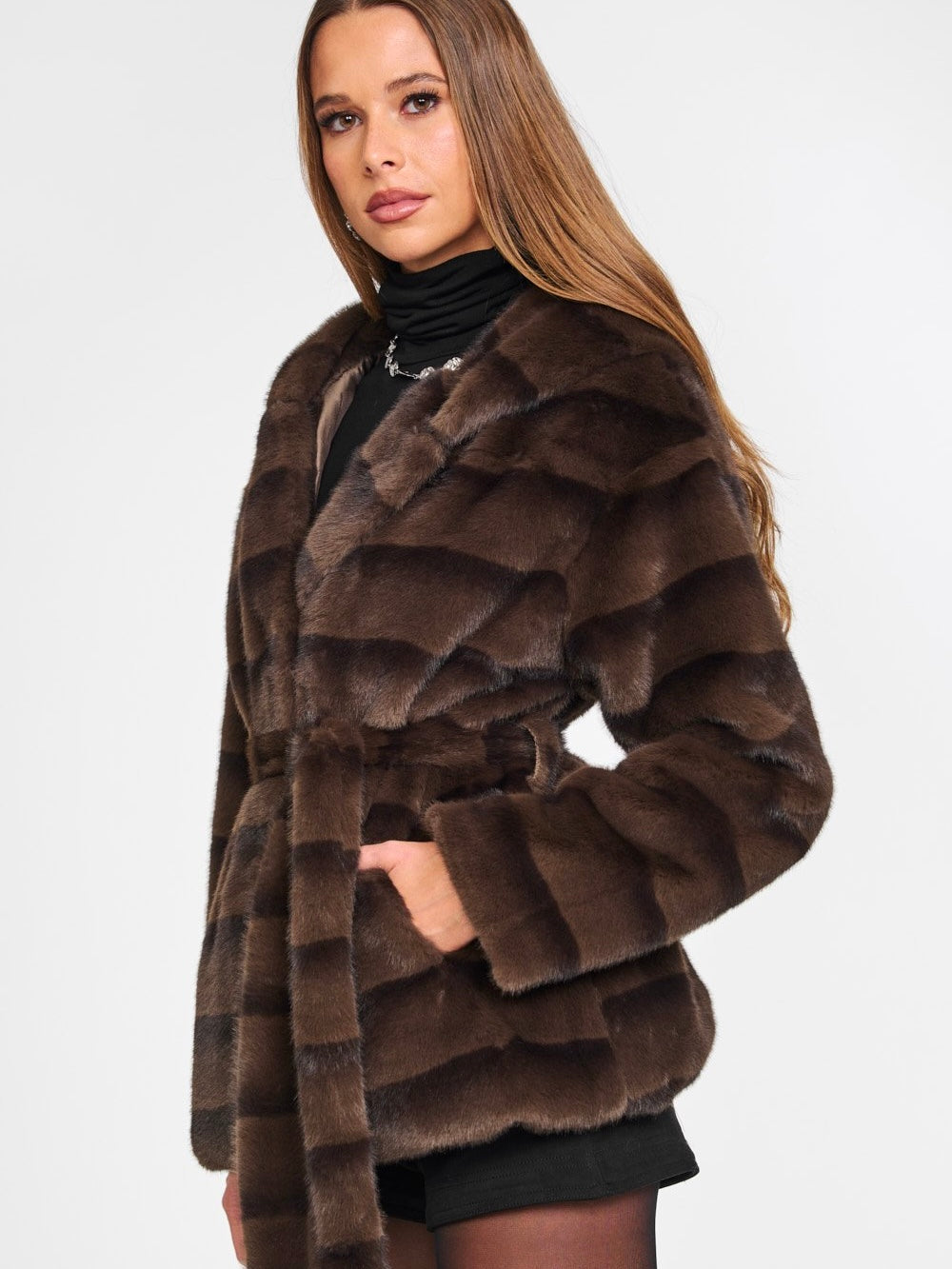 Pelliccia Fire Brown