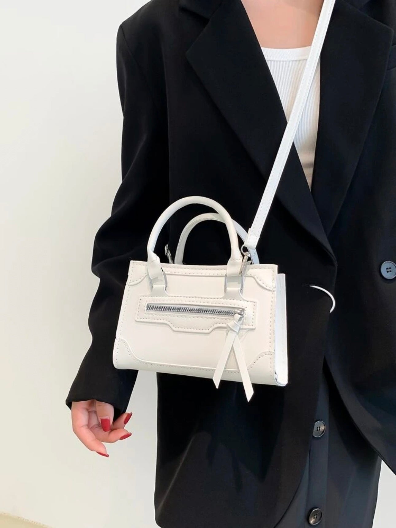 Borsa Beverly White