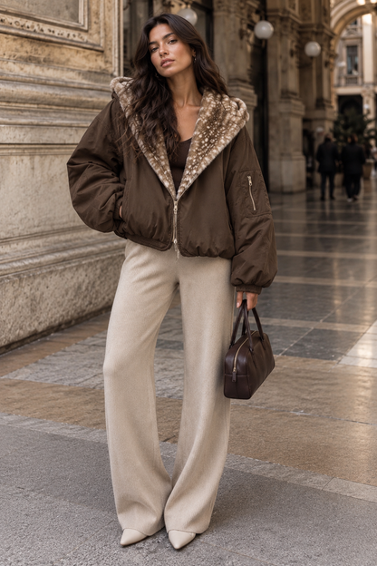 Cappotto Britney Brown