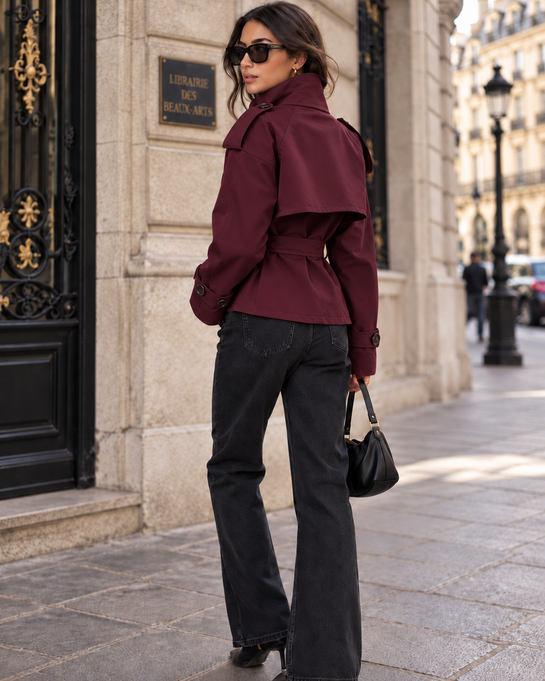 Trench Celine Wine