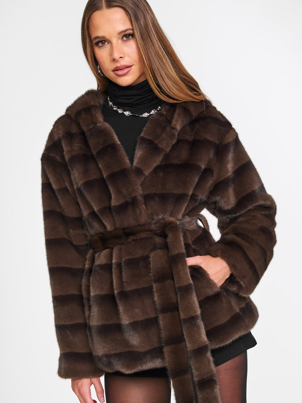 Pelliccia Fire Brown