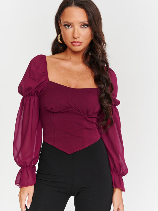 Maglia Joy Wine