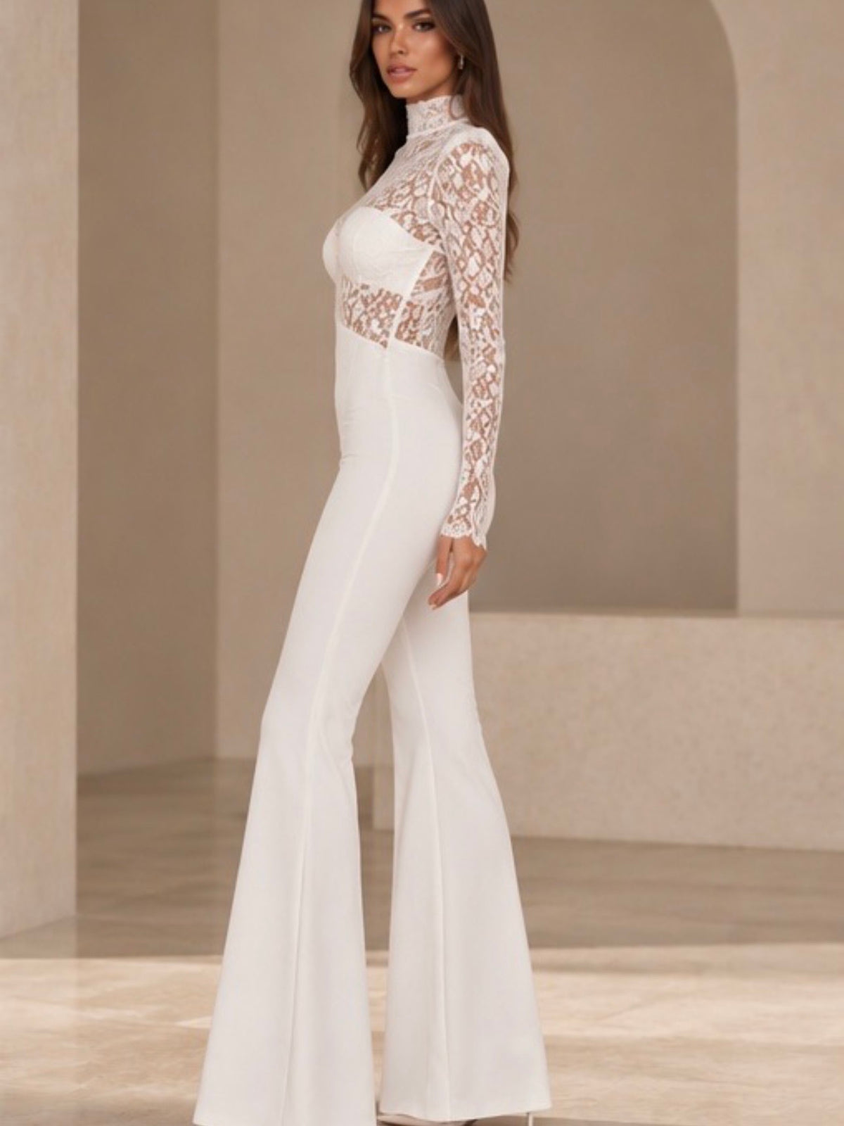Tuta Romantic White