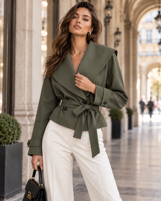 Trench Brigitte Green