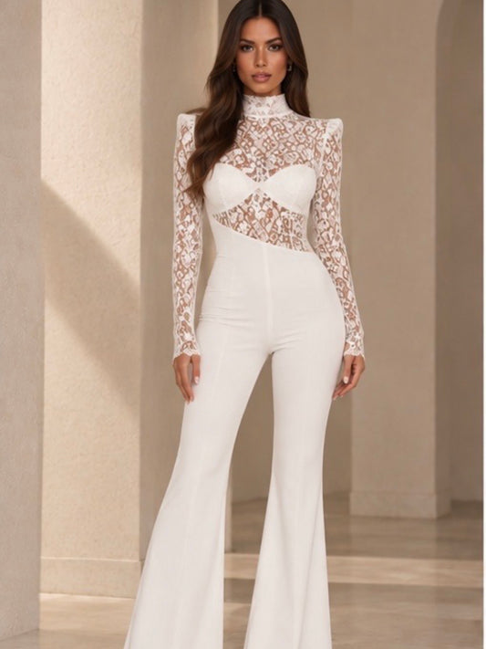 Tuta Romantic White