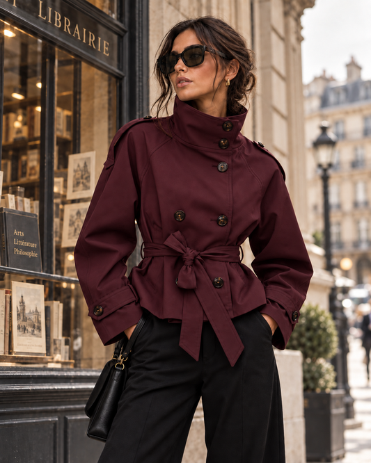 Trench Celine Wine