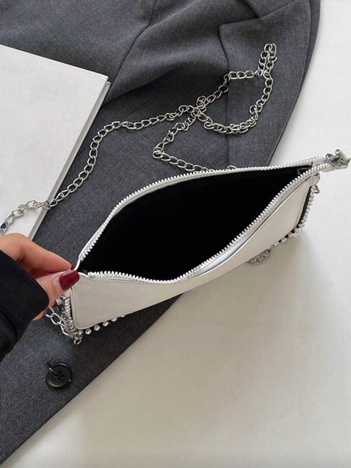 Pochette Stella White