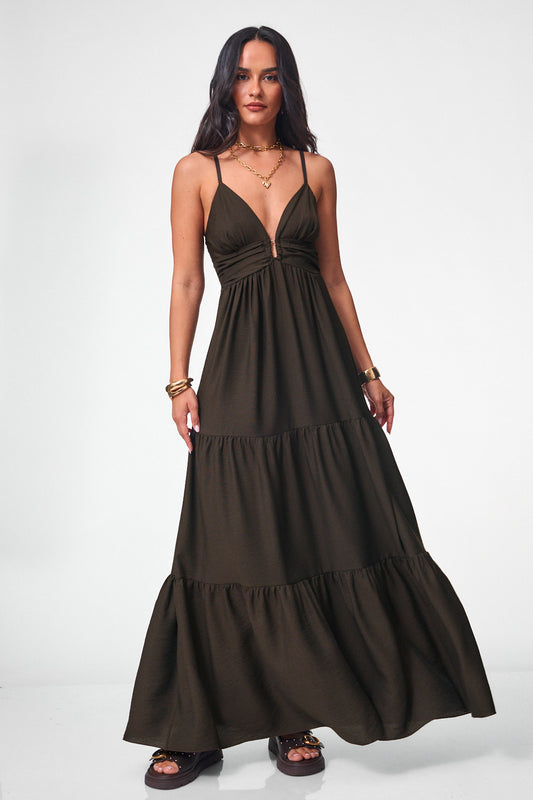 Abito Roxy Brown