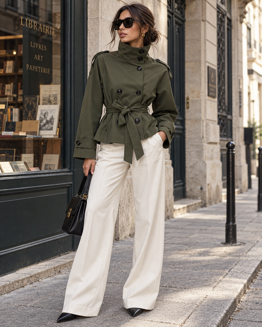 Trench Celine Green