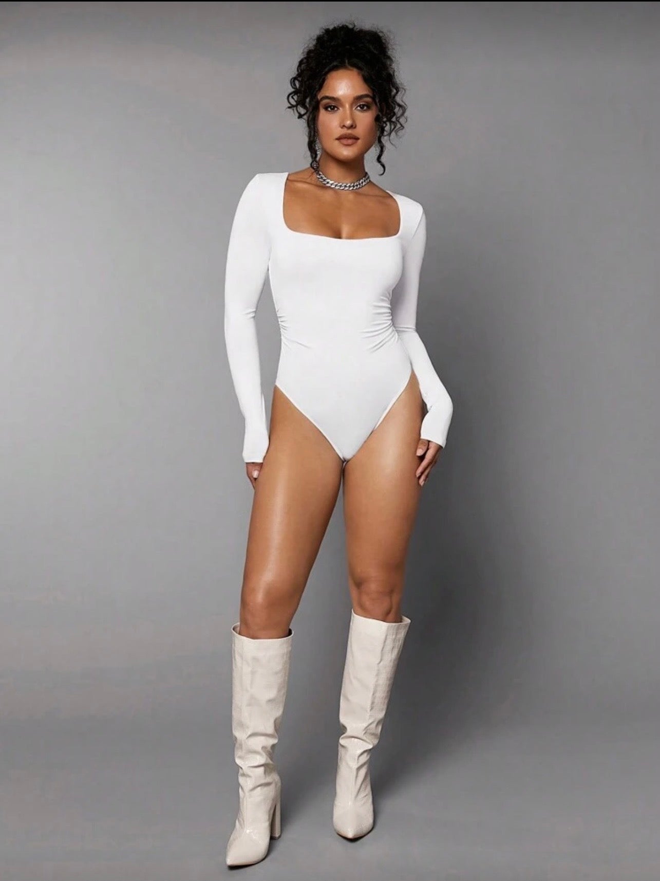 Body Silhouette White