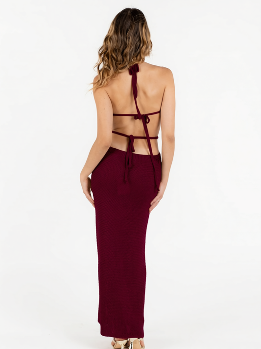 Abito Bambox Bordeaux