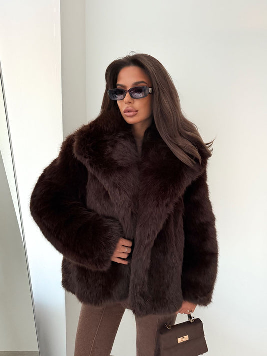 Pelliccia Snow Brown