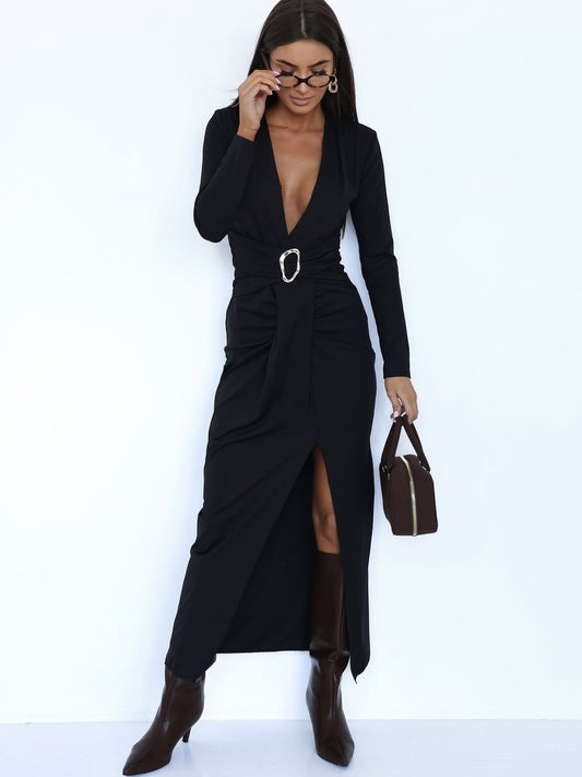 Abito Belty V Black